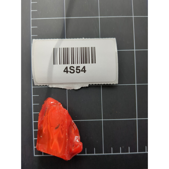 Amberina and Ruby Swirl Slag Art Glass Cullet #4S54 - Picture 6 of 6